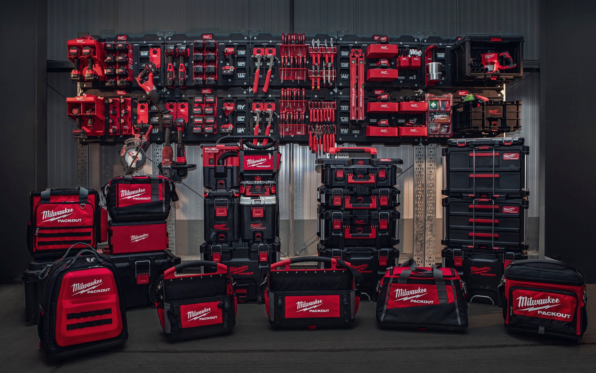 Milwaukee Packout Kit De Cajas Para Herramientas - Grande | Meses Sin