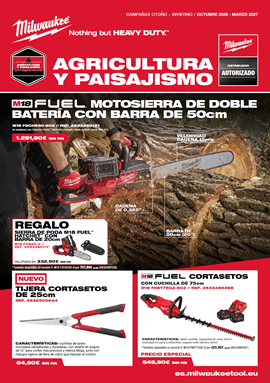 Folleto Agricultura y Paisajismo 2026